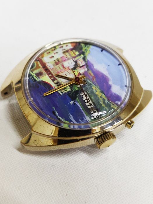 Часы наручные слава в позолоте,ссср.