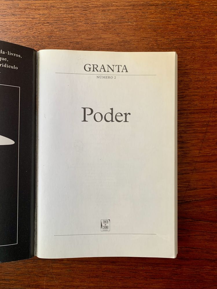 Granta Portugal nº 2 - Poder