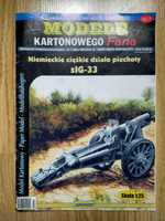 Model kartonowy answer działo sIG-33 1:25