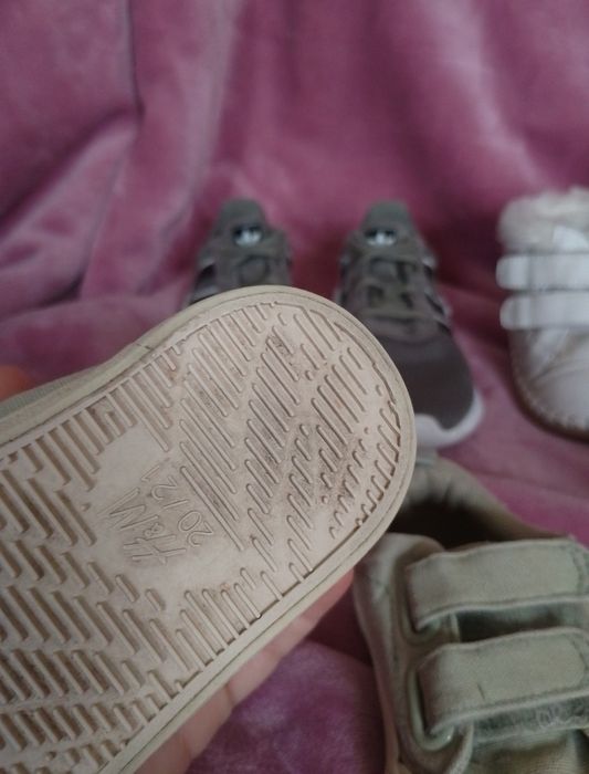 Большой пакет обуви на мальчика 8 штук лот 20 21 22 23 24 25