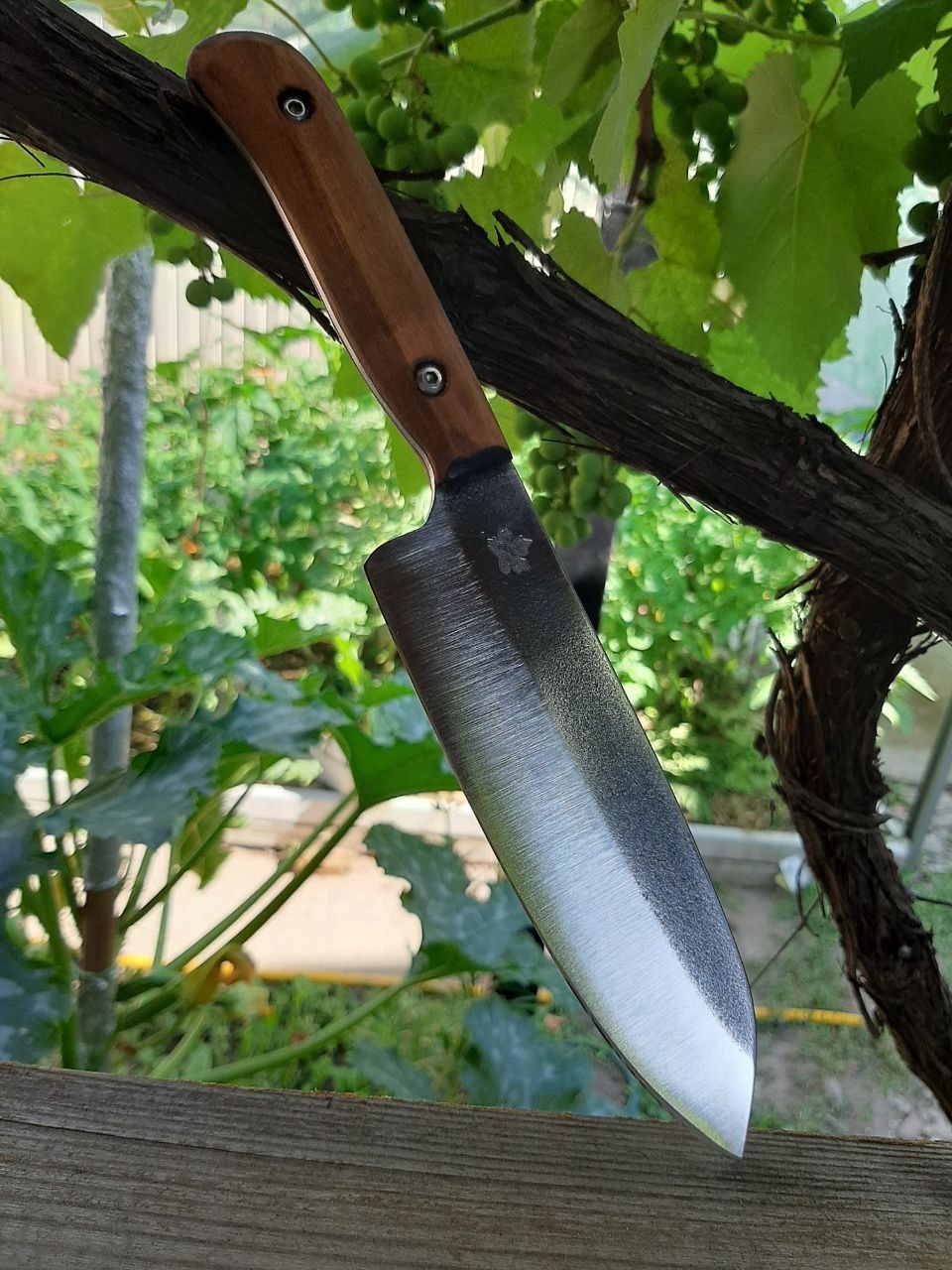 Ніж кухонний. Нож кухонный. Сталь N690 Bohler.