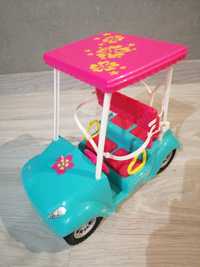 Wózek golfowy Barbie Sisters Mattel z 2011 roku