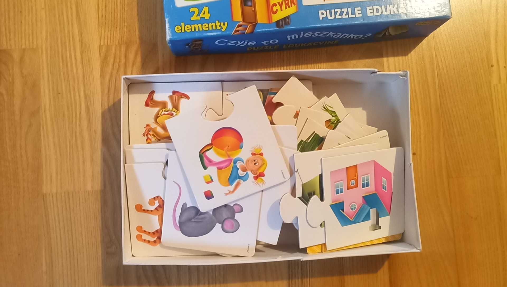 Puzzle Czyje to Mieszkanko 24 elementy