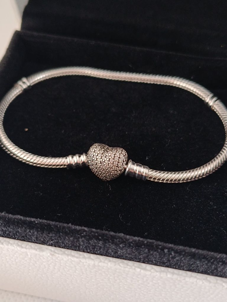 Pulseira Pandora coração