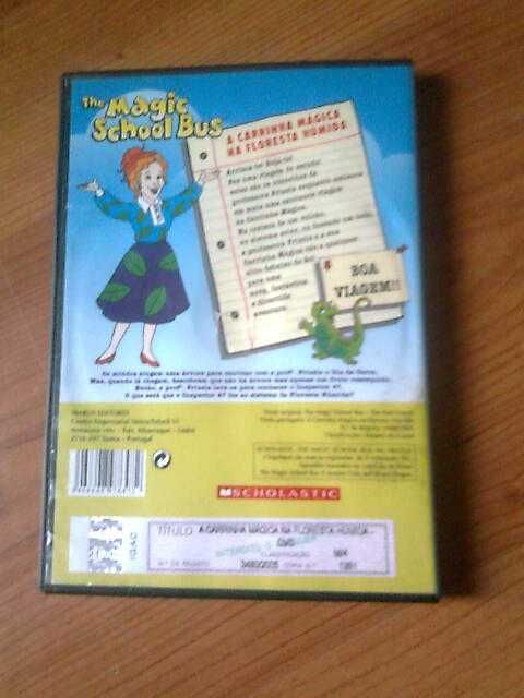 DVD infantil The Magic School Bus