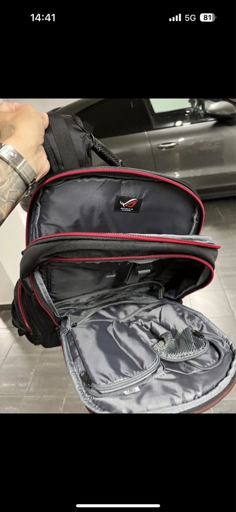 Mochila para computador 17 polegas ROG