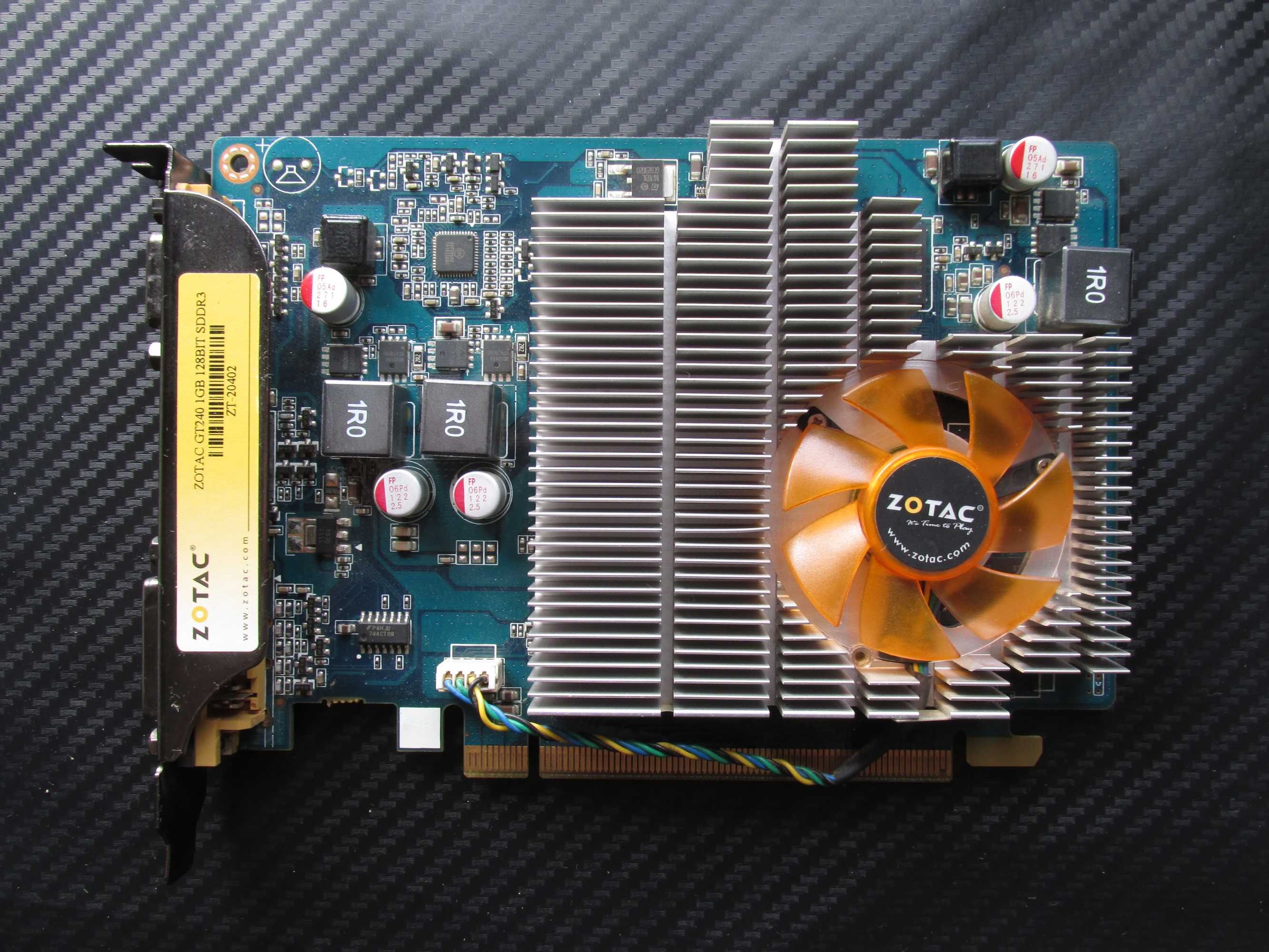 Відеокарта Zotac PCI-Ex GeForce GT 240 1024MB GDDR3 (128bit)
