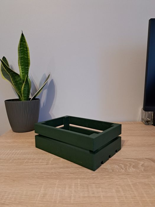 Skrzyneczka prezentowa zielona