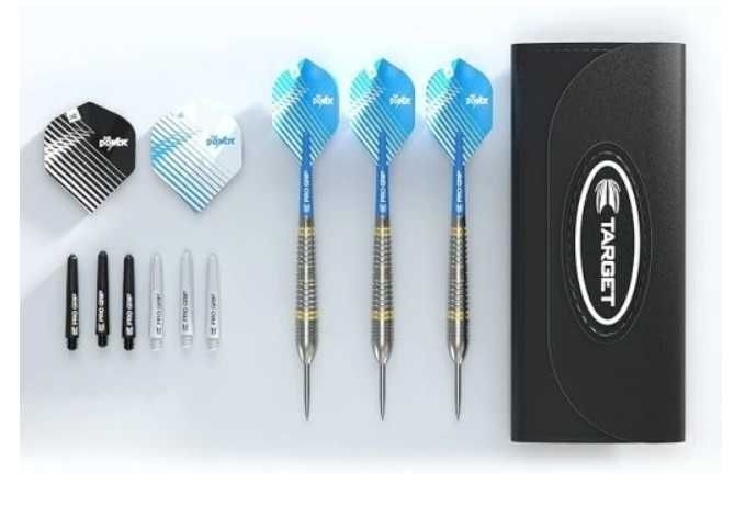TARGET Darts Phil Taylor zestaw rzutek ze stalową końcówką 22 g 3 SZT
