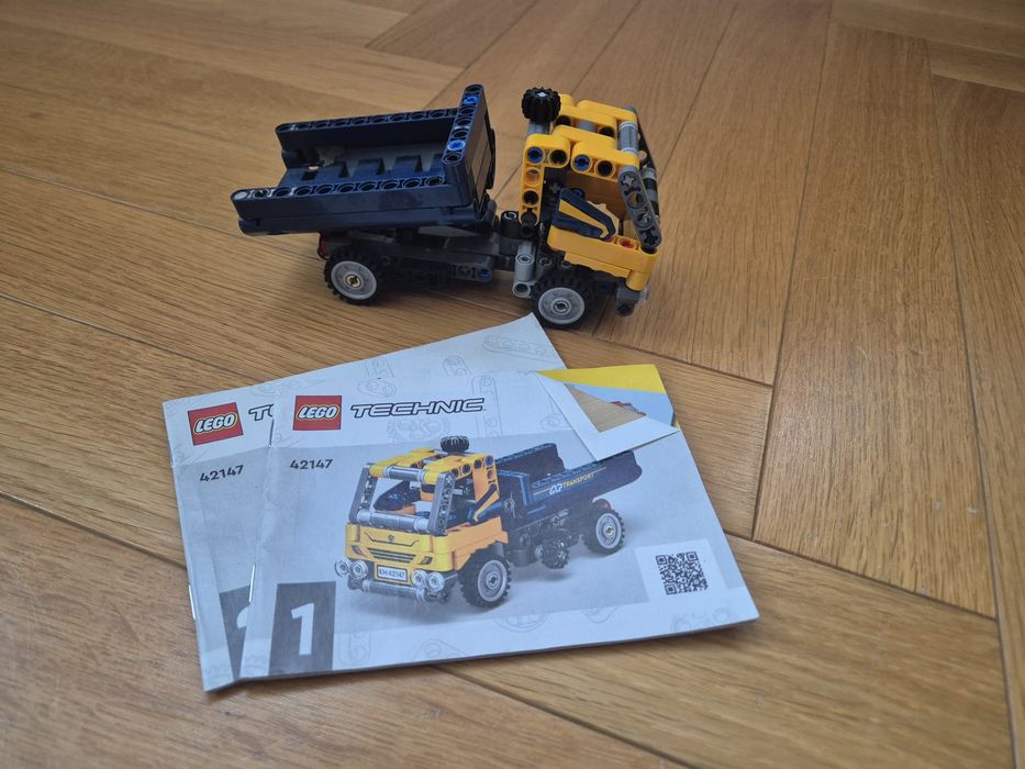 Lego Technics ratrak wywrotka spychacz