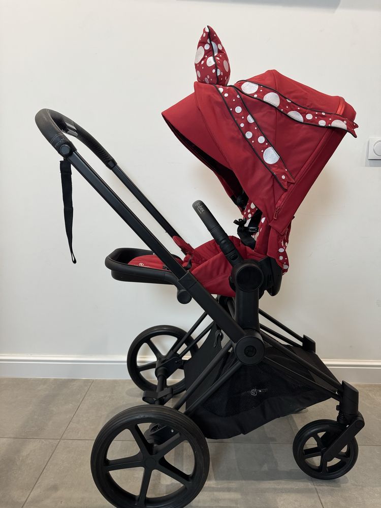 Cybex Priam 4.0 2w1 PETTICOAT / Black Matt