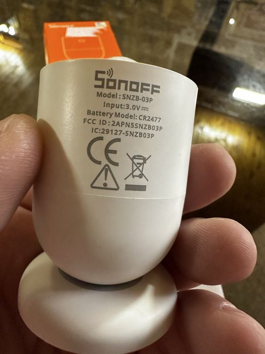 SONOFF SNZB-03P - Датчик руху ZigBee