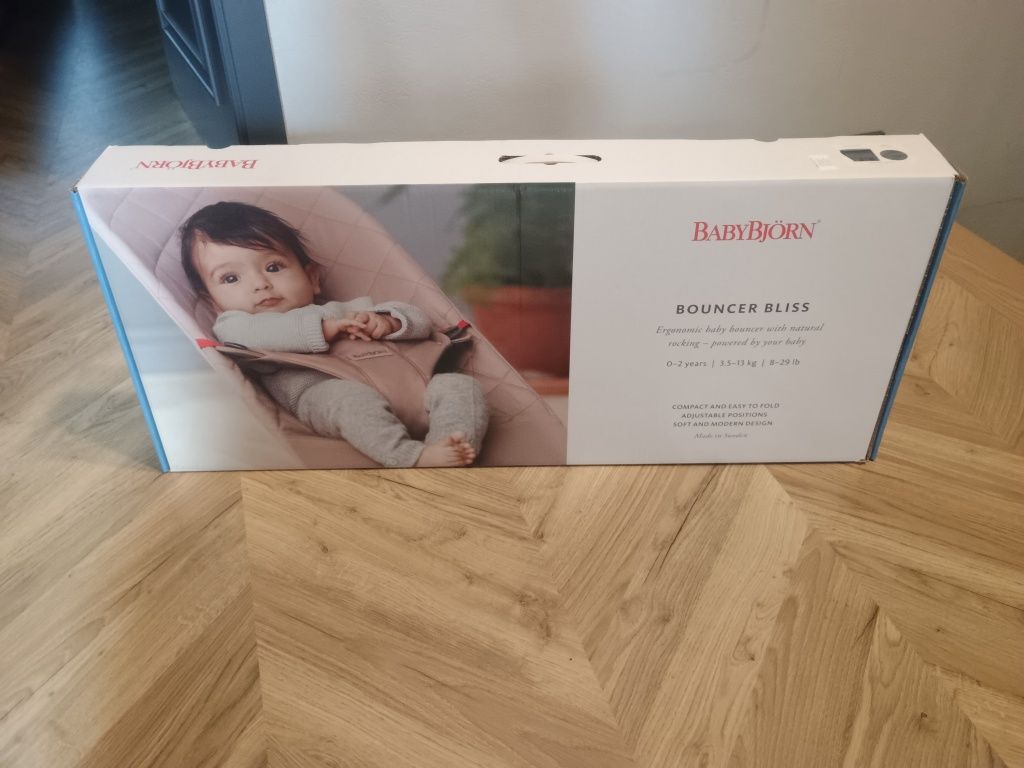 BABYBJORN - leżaczek BLISS MESH - Szary