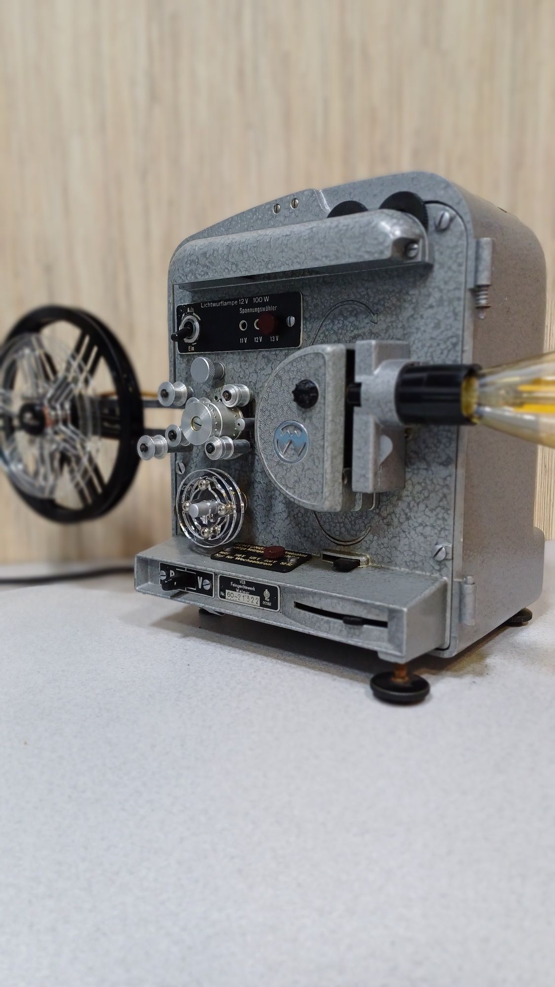 Projektor 8 mm  retro lampka