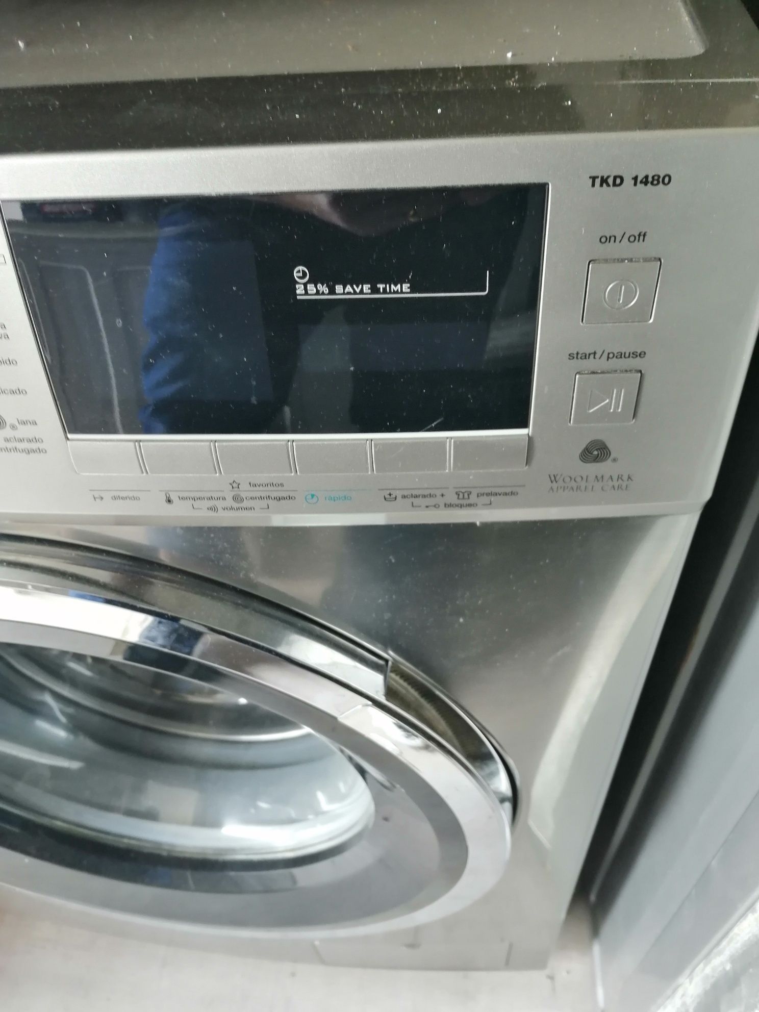 (disponivel) Maquina teka inox 8kg c. entrega/garantia