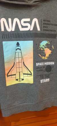 Bluza z kapturem NASA firmy Sinsay dla chłopca