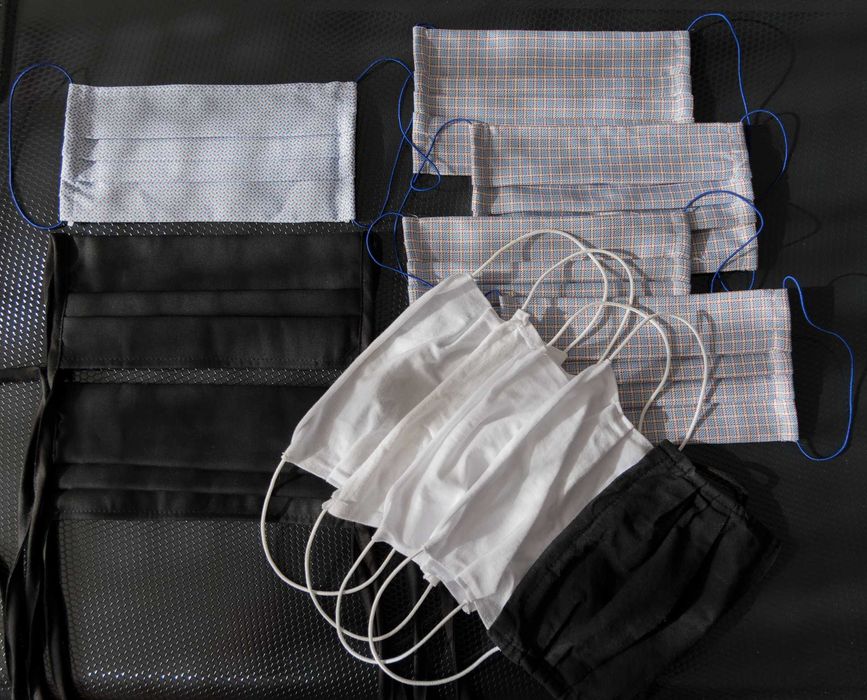 Maseczka wielokrotnego użytku - wiązana 13 szt.