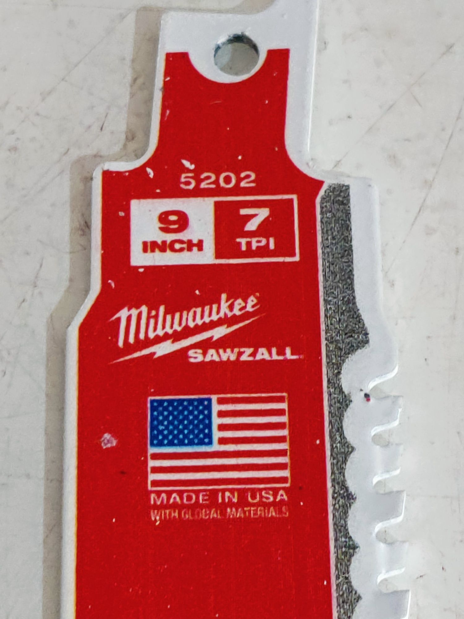 Milwaukee SAWZALL Carbide teeth 23 см лезвие сабельная пила Оригинал