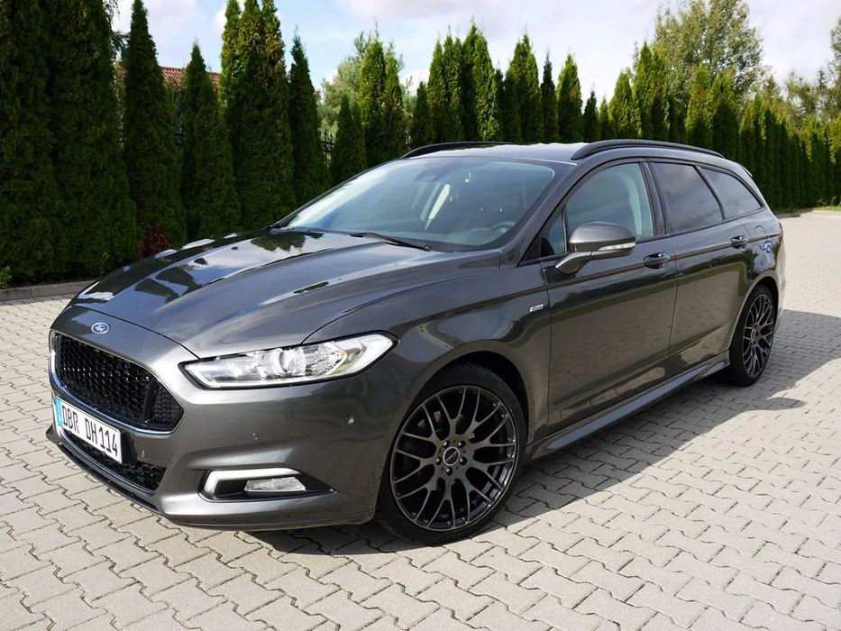 Ford Mondeo 180Km-ST-Line-Led-Pół Skóra-Navi-Convers-Kamera-Alu 19-Super Stan-