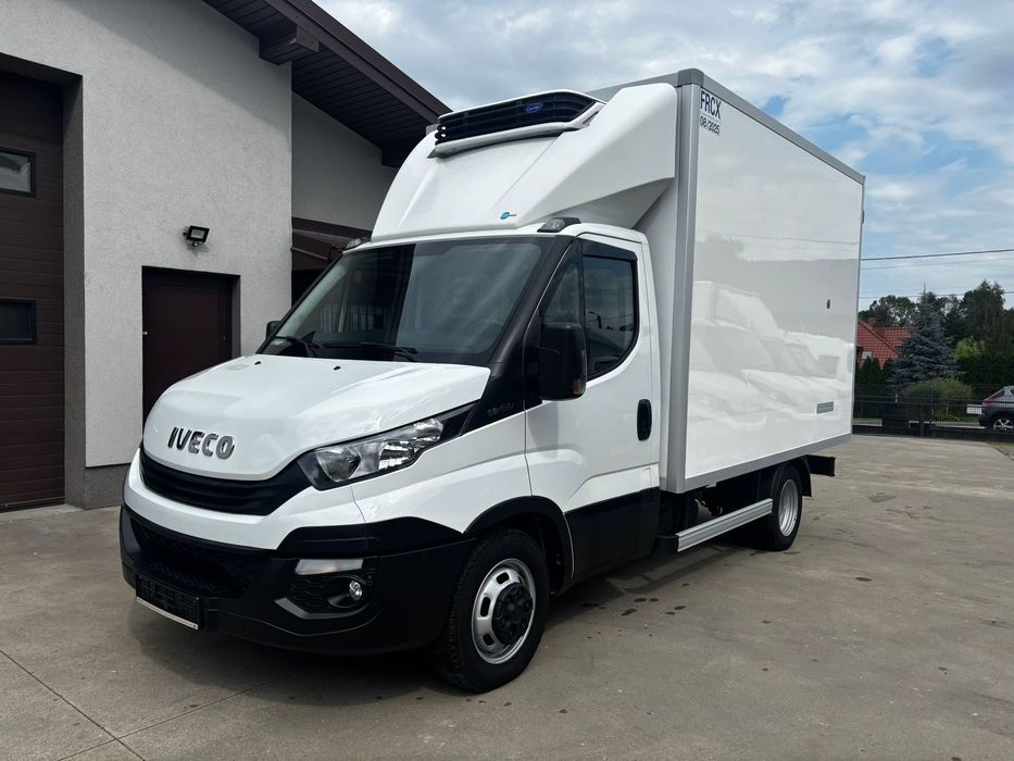Iveco Daily 35C15 Hakówka Chłodnia Hakowa 3.0 EUROHAKI Półtusze  Iveco chłodnia na bliźniaku hakówka 3.0