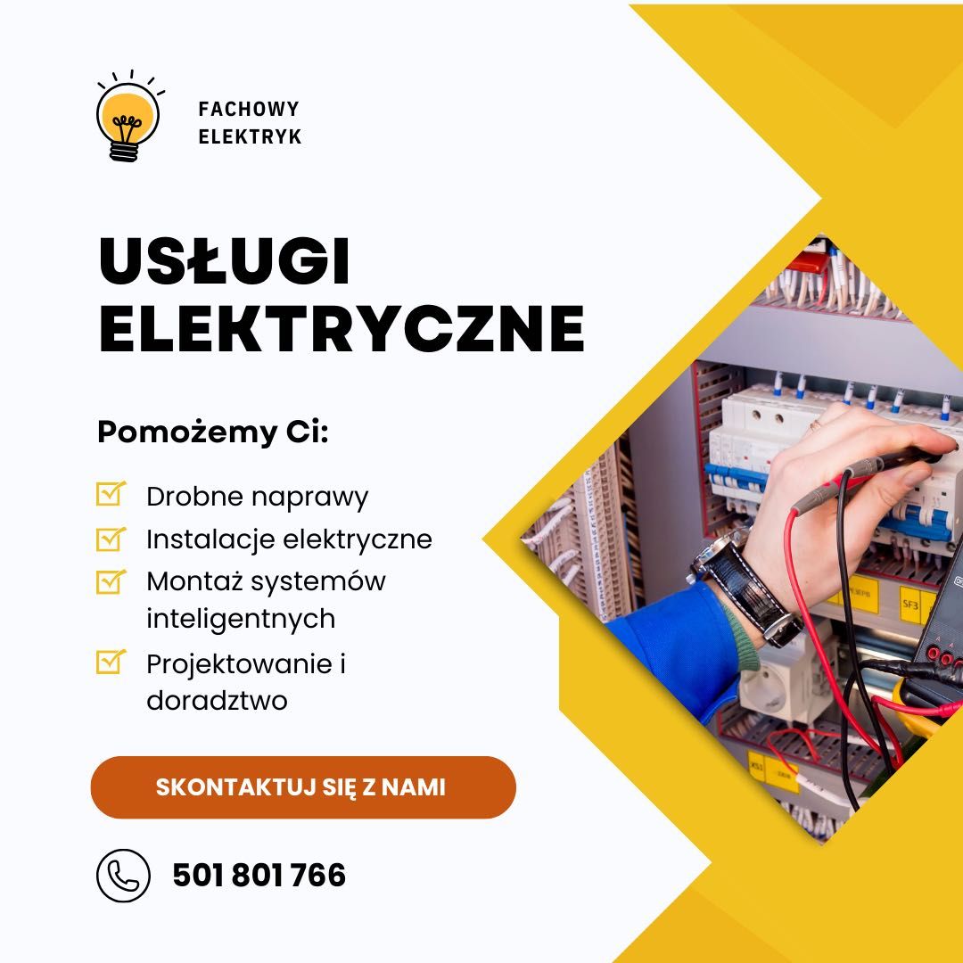 Elektryk drobne naprawy i instalacje budowlane - Warszawa i okolice