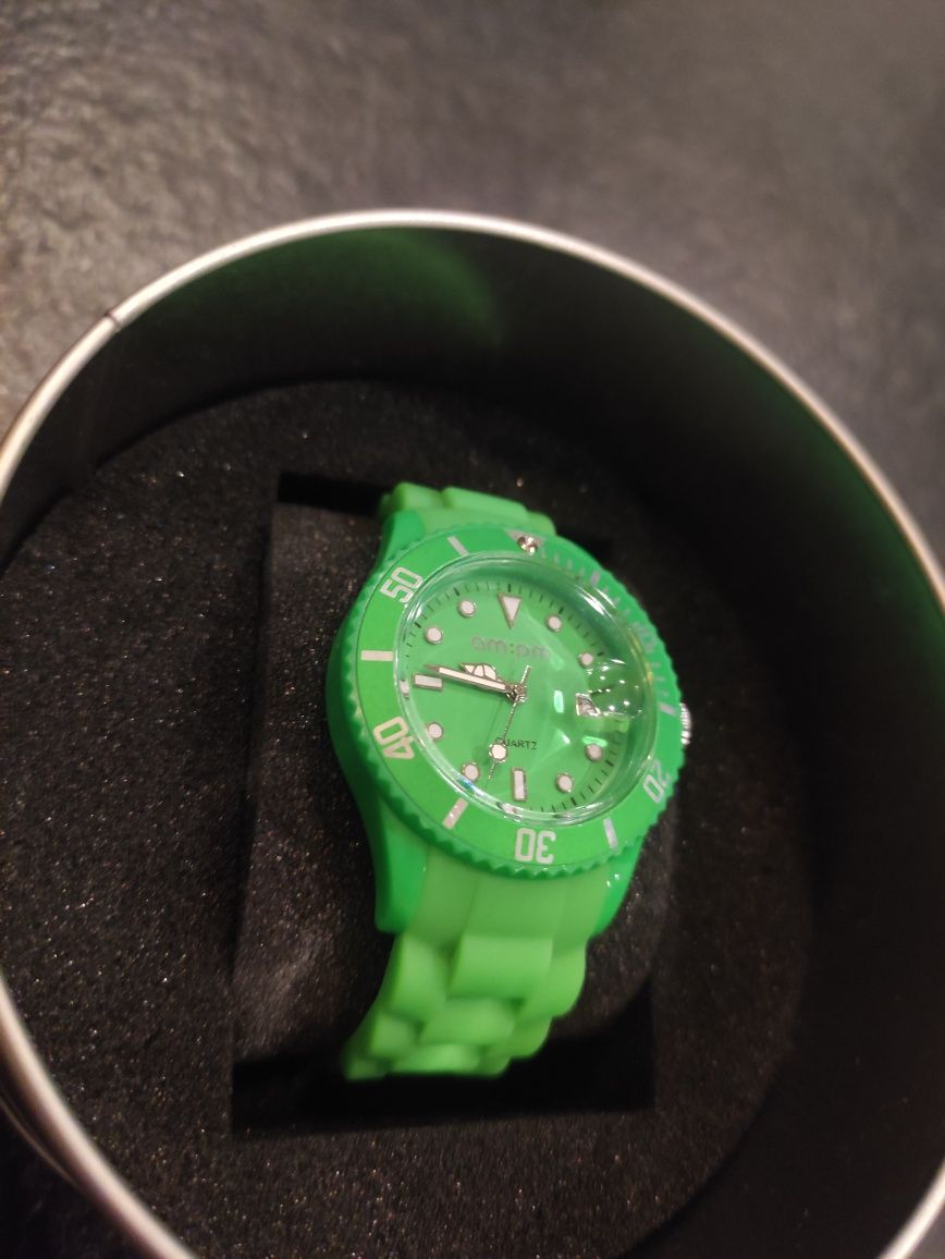 Zegarek AM PM PM139-U209 w kolorze zielonym