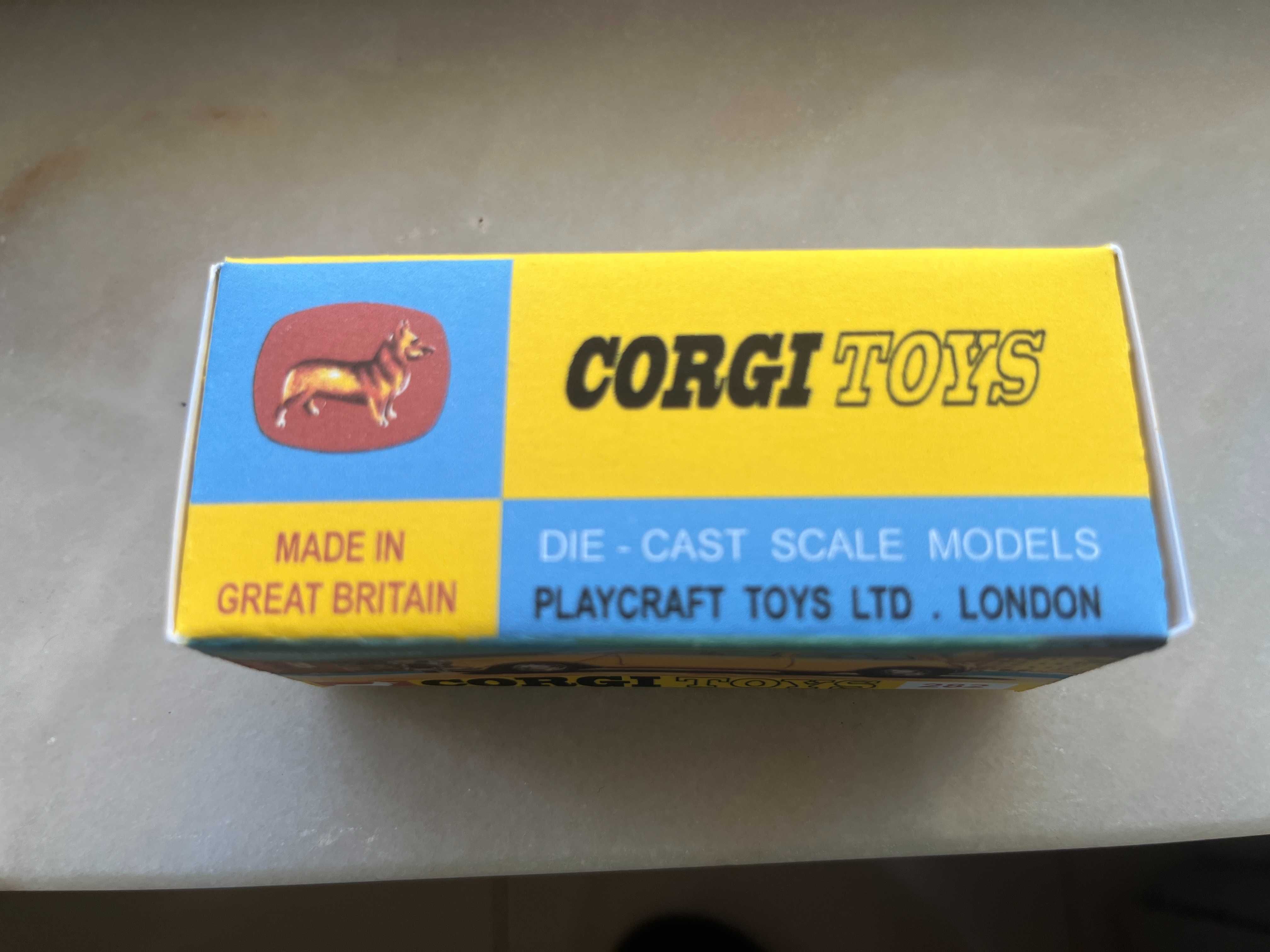 Caixa reprodução (recreation)  Corgi Toys Whizzwheels 282 Mini Cooper