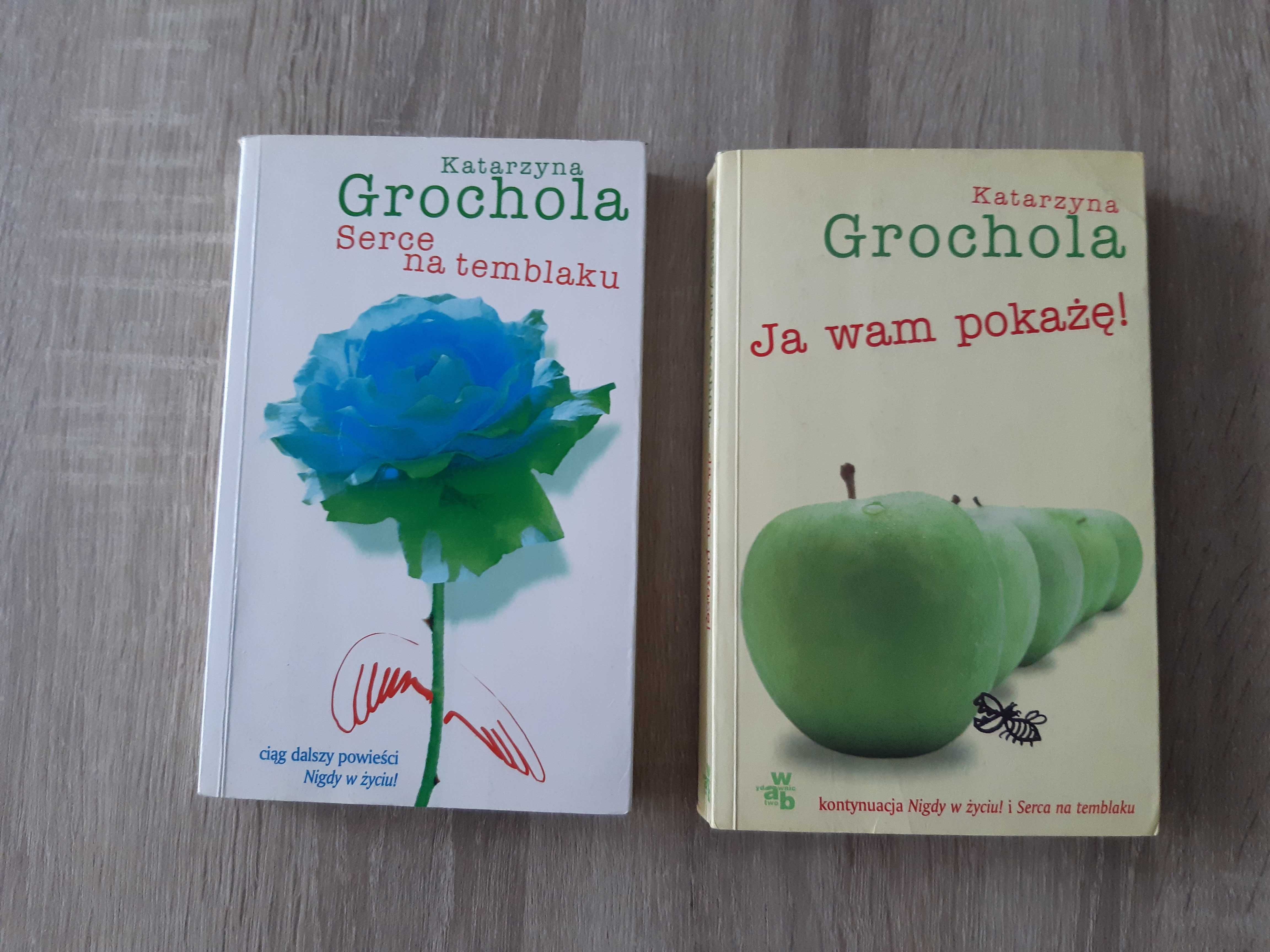 2 książki Katarzyny Grocholi