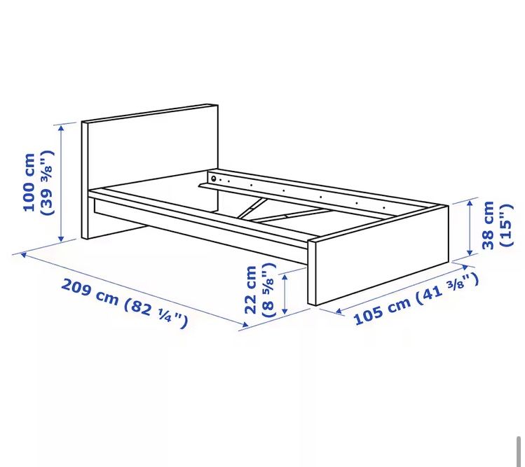 Cama IKEA singular