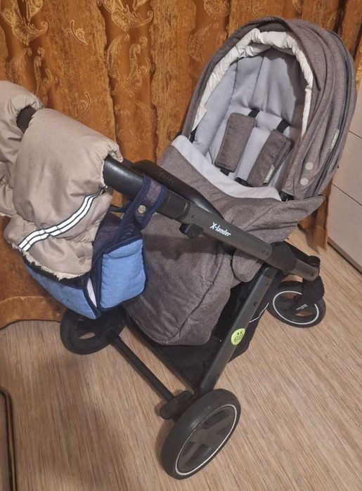 Коляска прогулочная X-Lander X-Pulse Azure Grey