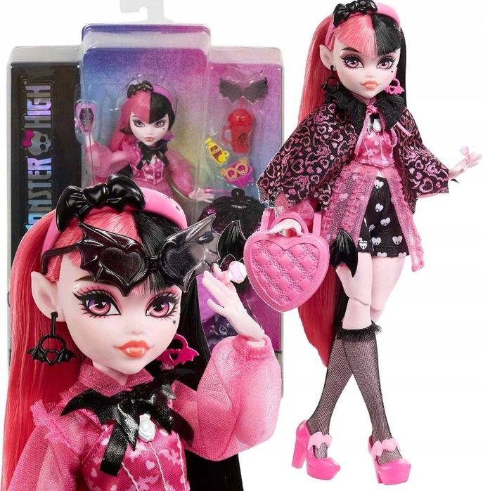 LALKA MONSTER HIGH lalka Draculaura wampir