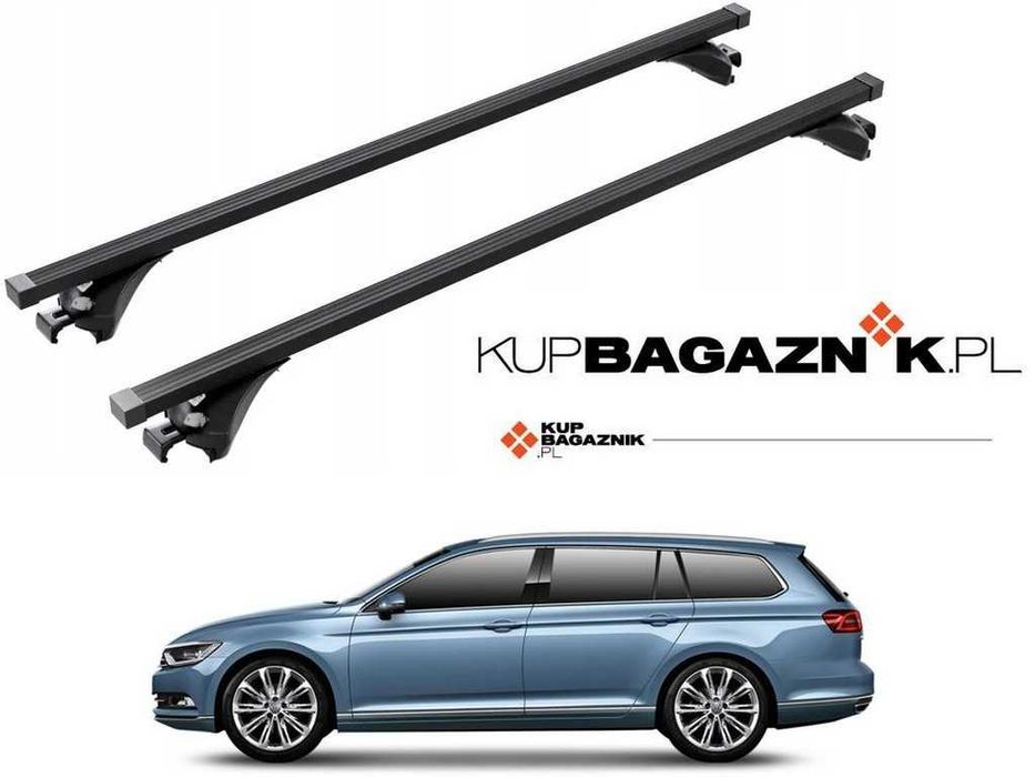Bagażnik Dachowy VOLKSWAGEN Passat B8 kombi 2015 do 2024 relingi belki