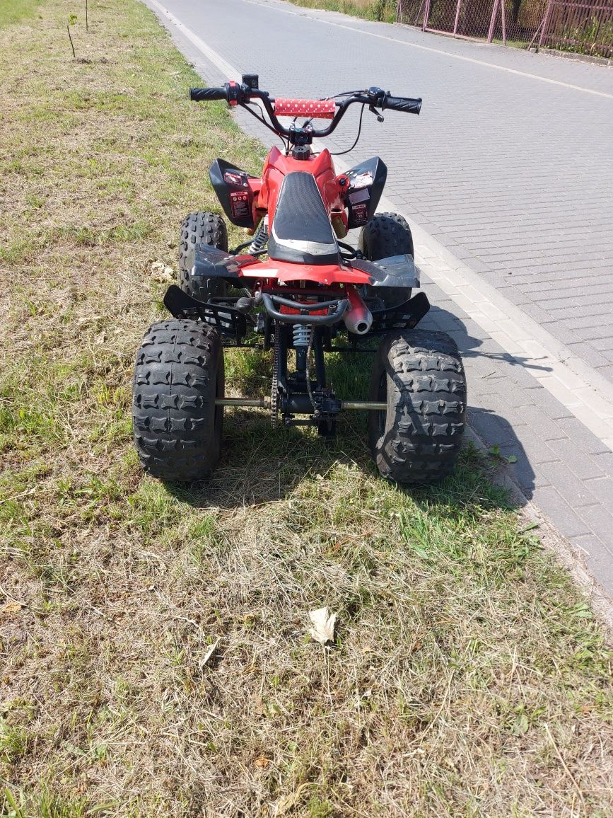 Quad  125 atv automat wsteczny Kxd Carbon duza rama
