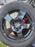 205/55 R16 Dunlop felgi aluminiowe 4x100 Magma czarne KBA 46669 fi 63