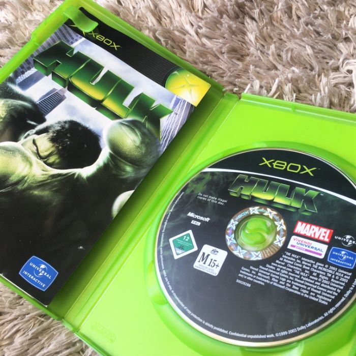 Jogo XBOX - Marvel: Hulk, Microsoft 2003