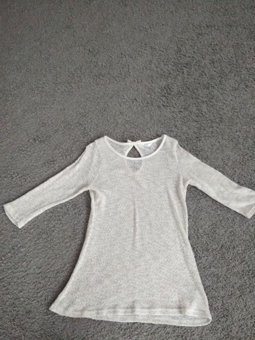 kremowy sweterek- rozmiar XL