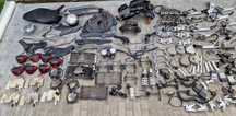 Honda HORNET 600 PC36 tłumik lampa kanapa boczek pokrowiec szyba set