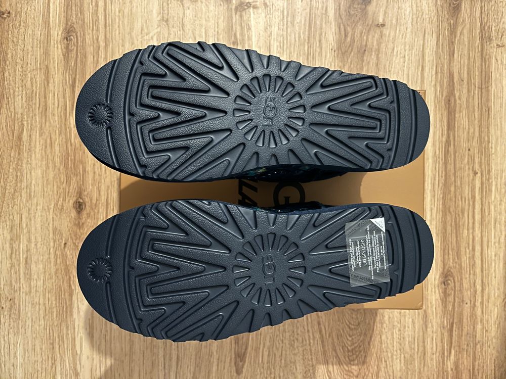 Ugg x Palace blue navy camo ultra mini boot
