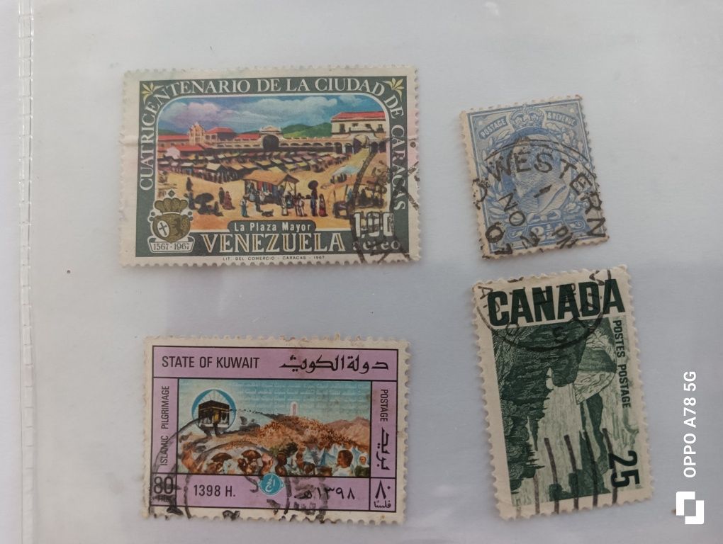 Lote de  13 selos antigos