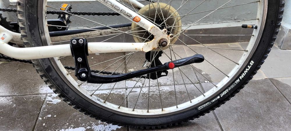 Bicicleta btt rockrider 6.0 full suspention v-break jante 26