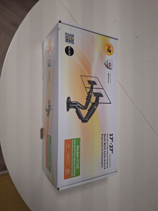 Podwójny uchwyt do monitora NB F-160