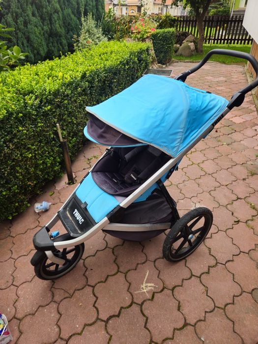 Wózek Thule do biegania terenowy Urban glide blue  jogging spacerówka