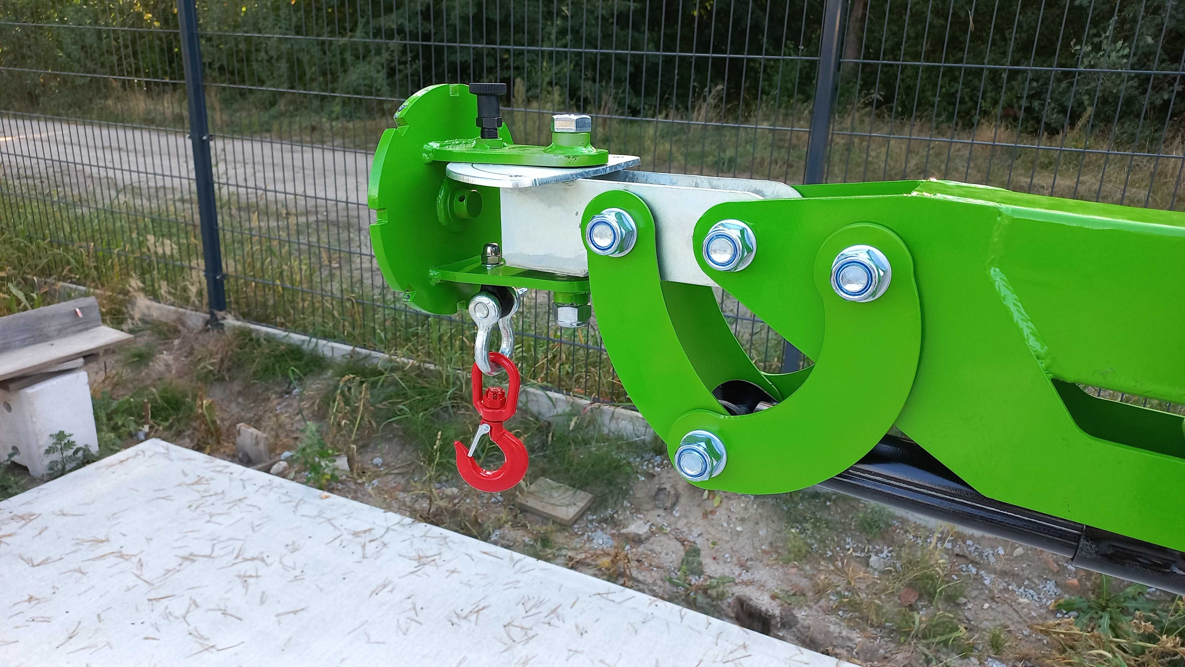 Manipulator szyb MWM GME350  Film! Elektryk, robot, Mini żuraw dźwig
