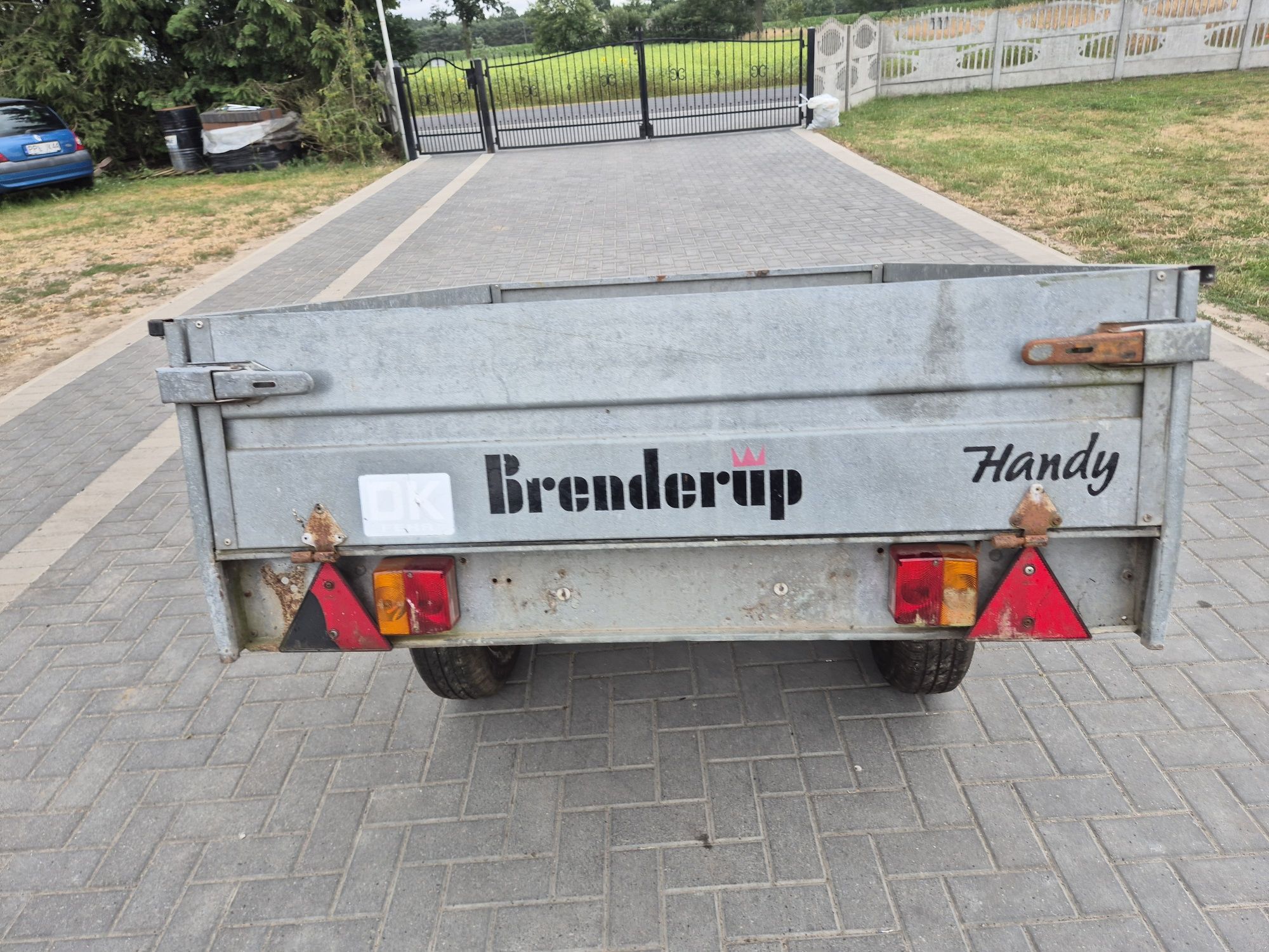 Przyczepka samochodowa lekka Brenderup 1.7x1.2