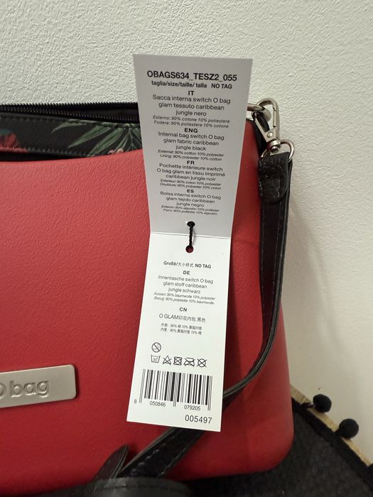 O Bag Torebka na ramię z wkładem Borsa Obagglam