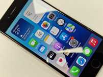 Iphone SE 2022 5G/ 128GB/ Starlight/ BAT 73%/ charczy górny głośnik