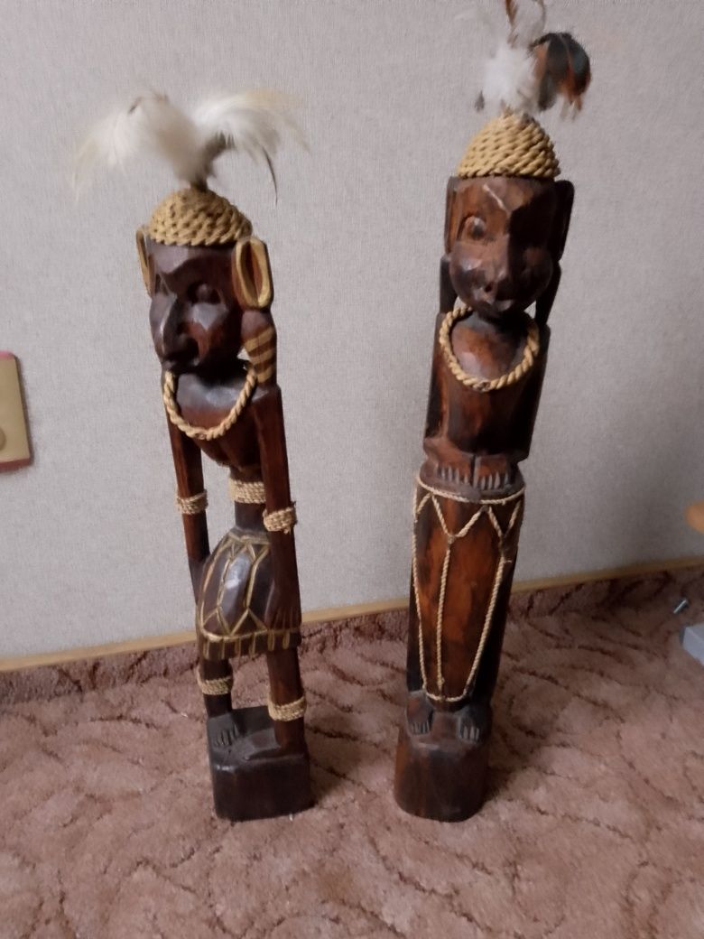 Африканские статуэтки 55см. высота