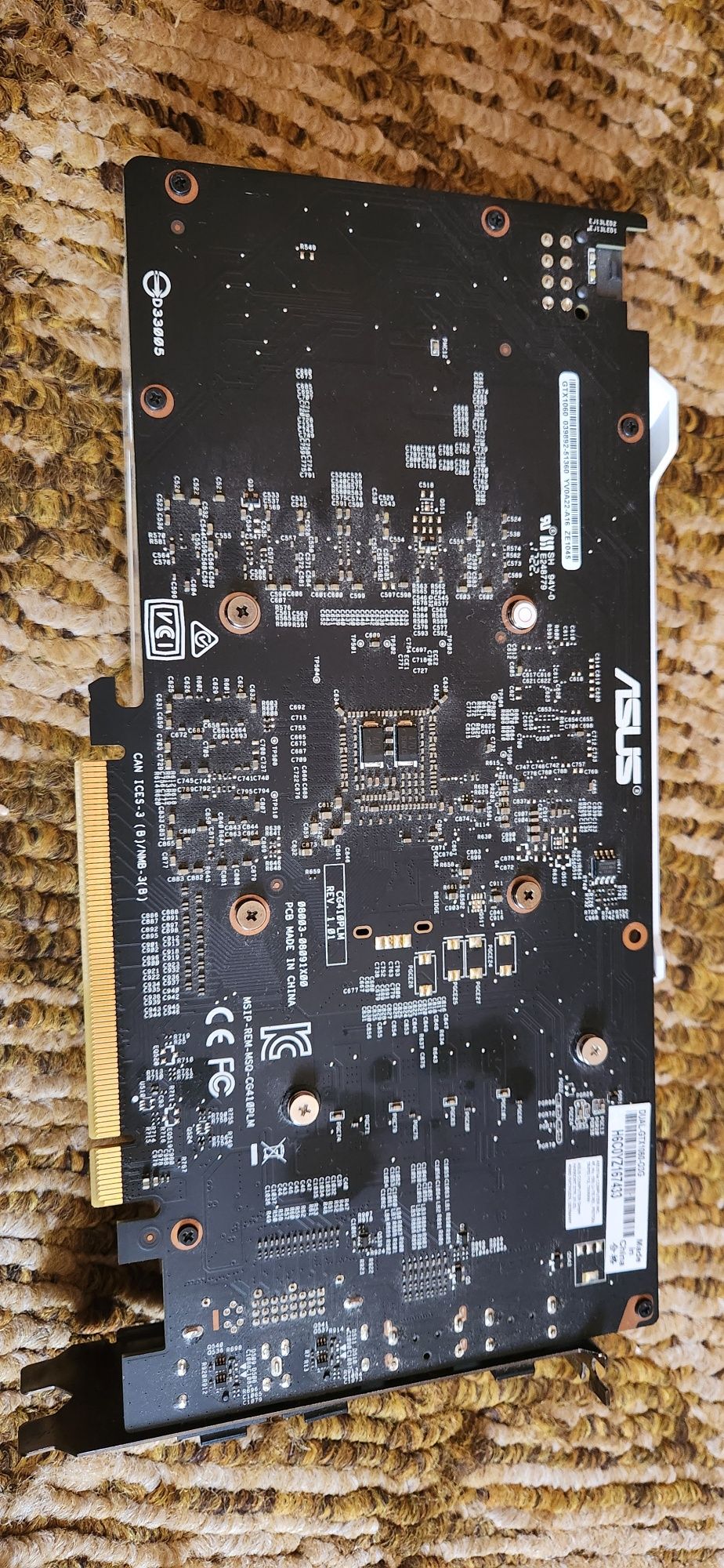 Відеокарта Asus dual gtx 1060