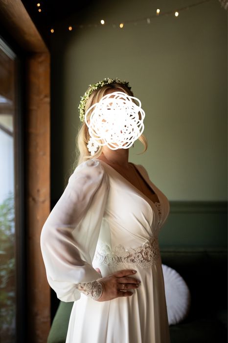 Suknia ślubna boho / rustykalna MS Moda Kim