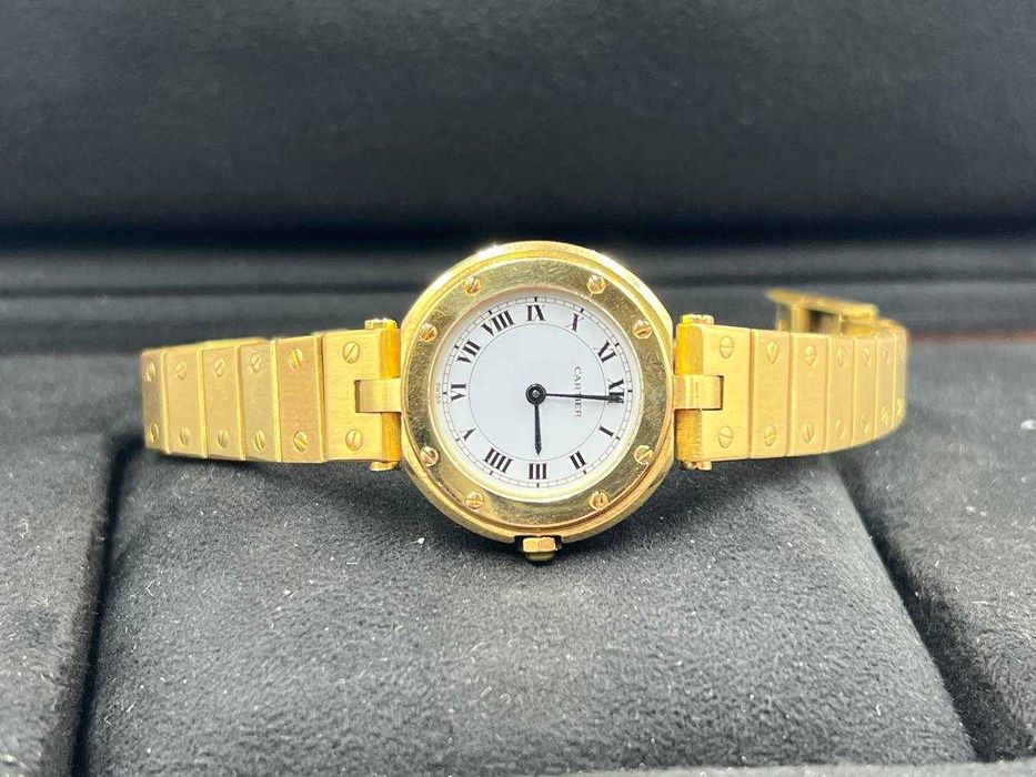 Zegarek Cartier Santos – 27 mm Żółte Złoto 18k